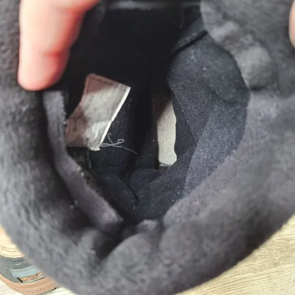 Columbia Bugabison Waterproof Winter Snow Boots Men’s Size 8 Thermolite Leather - Picture 8 of 9